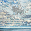 Maurice Christo van Meijel: Noordzee (18 VII 2025 D), pastel, 43 x 33 cm. 250 euro