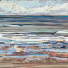 Maurice Christo van Meijel: Noordzee (08 V 2021) pastel, 33 x 43 cm. 250 euro