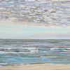 Maurice Christo van Meijel: Noordzee (21 VII 2021) pastel, 33 x 43 cm. 250 euro