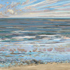 Maurice Christo van Meijel: Noordzee (30 VII 2021) pastel, 33 x 43 cm. 250 euro