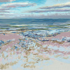 Maurice Christo van Meijel: Noordzee (27 VII 2024 B), pastel, 33 x 43 cm. 250 euro