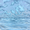 Maurice Christo van Meijel: Strand bij De Koog (11 VIII 2018) soft pastel op papier, 60 x 75 cm. 475 euro