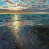 Mike Woning: Where the light settles, olieverf op doek, 80 x 60 cm. 1.260 euro