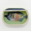 Ortaire de Coupigny: Sardineblikje (medium), mixed media, 11 x 16 x 4 cm. 170 euro