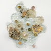 Patula Berm: Waterjuweel, mixed media, 17 x 14 x 3 cm. 125 euro