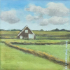 Sanne Kuiper: Boet (2026), acryl op doek, 14 x 14 cm. 125 euro