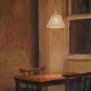 Serge de Vries: Miniatuur interieur met lege tafel, olieverf op paneel, 8 x 5,5 cm. 200 euro