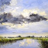 Sonja Brussen: That is life, olieverf op doek, 40 x 50 cm. 940 euro