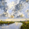 Sonja Brussen: New friend, olieverf op doek, 80 x 100 cm. 2.500 euro