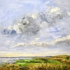 Sonja Brussen: Mokbaai, olieverf op doek, 60 x 80 cm. 1.795 euro