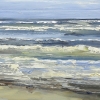 Sonja Brussen: Let it flow, olieverf op doek, 30 x 40 cm. 795 euro