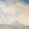 Stella Burggraaf: Weersverandeing op komst, olieverf op doek, 93 x 123 cm. 1.950 euro