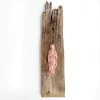 Wendy Limburg: Maria (2025), aardewerk op hout, 39 x 10 cm. 65 euro