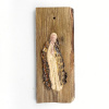 Wendy Limburg: Maria (2025), aardewerk op hout, 25 x 10 cm. 45 euro
