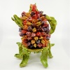Wendy Limburg: Tulpentheepotje (2024) aardewerk, 29 x 23 x 20 cm. 550 euro