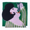 Yvonne Zomerdijk: Miss Stripes (2021) kartondruk 11/15, 21 x 21 cm. 75 euro