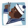 Yvonne Zomerdijk: Sailor Jim (2024) kartondruk 1/18, 21 x 21 cm. 75 euro